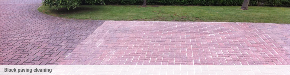 block paving cleaning